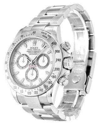 Superclone Daytona White Dial 116520 Angle Detail