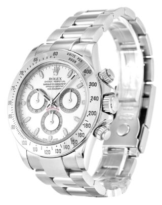 Superclone Daytona White Dial 116520 Angle Detail
