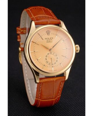 Superclone Cellini Gold Dial REP016789 Angle Detail
