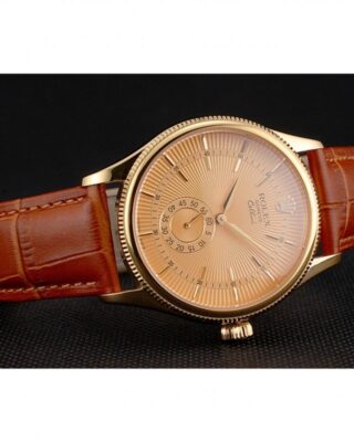Superclone Cellini Gold Dial REP016789 Close-Up Focus
