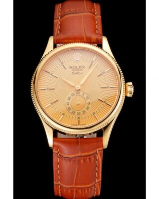 Superclone Cellini Gold Dial REP016789 Perspective View