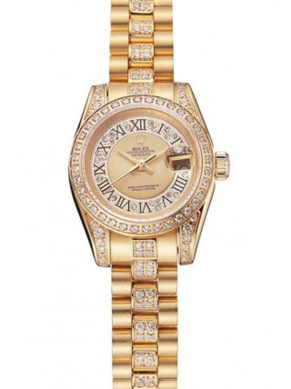 Superclone Datejust Gold Dial 1453953
