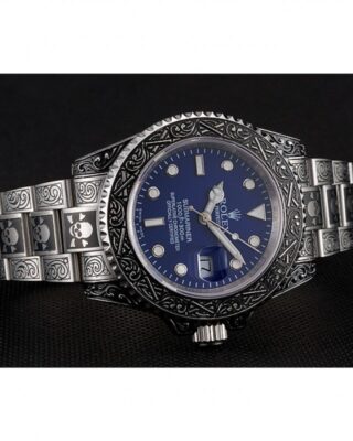 Superclone Submariner Blue Dial 1454091 Close-Up Focus