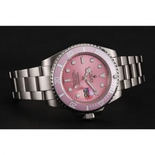 Superclone Submariner Pink Dial 1453980 Angle Detail