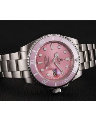 Superclone Submariner Pink Dial 1453980 Angle Detail