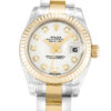 Fake Rolex Lady-Datejust 26mm White Dial 179173