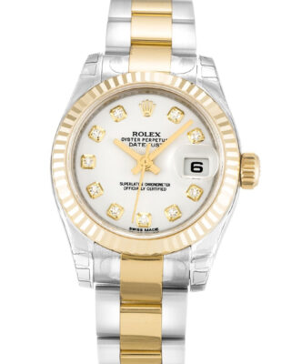Lady-Datejust White Dial 179173