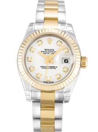 Lady-Datejust White Dial 179173