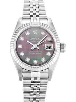 Lady-Datejust Mother of Pearl - Black Dial 79174
