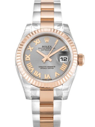 Lady-Datejust Rhodium Dial 179171