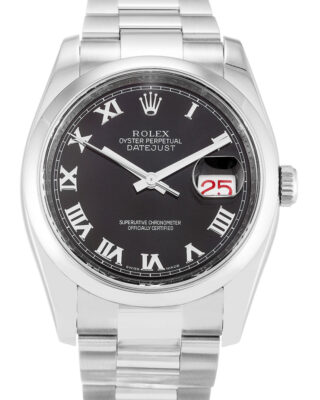 Datejust Black Dial 116200