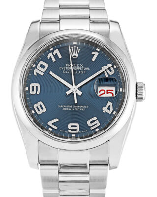 Datejust Blue Concentric Dial 116200