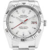 Fake Rolex Datejust Turn-O-Graph 36mm White Dial 116264