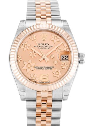 Datejust Mid-Size Pink Floral Dial 178271