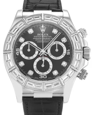 Daytona Black Dial 116589BR