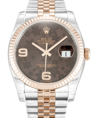 Datejust Chocolate Floral Dial 116231