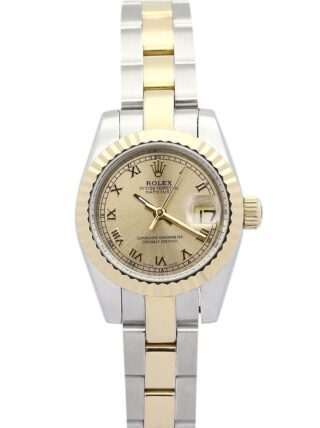 Lady-Datejust Yellow Gold Dial 179163