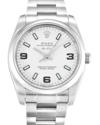 Air-King White Dial 114200