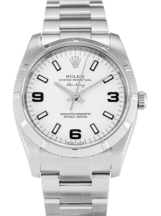 Air-King White Dial 114210