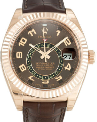 Sky-Dweller Brown Dial 326135