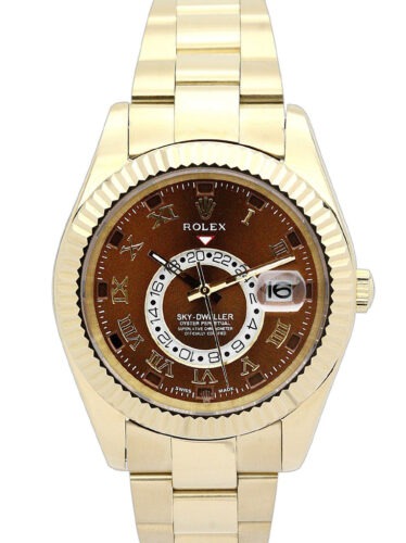 Sky-Dweller Brown Dial 326938