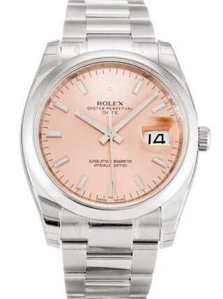 Oyster Perpetual Date Salmon Dial 115200