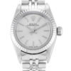 Fake Rolex Oyster Perpetual Lady 24mm Silver Dial 67194