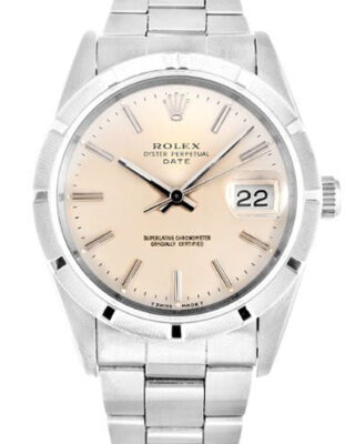 Oyster Perpetual Date Silver Dial 15210