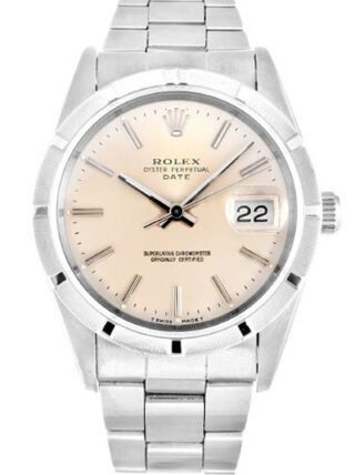 Oyster Perpetual Date Silver Dial 15210