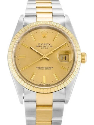 Oyster Perpetual Date Champagne Dial 15223