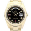 Fake Rolex Day-Date 36mm Black Dial 118238