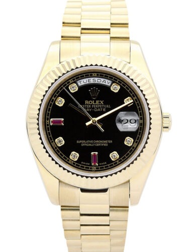 Day-Date Black Dial 118238