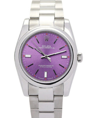 Oyster Perpetual Lady Purple Dial 177200
