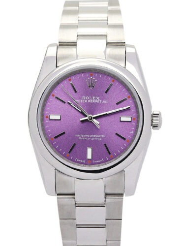 Oyster Perpetual Lady Purple Dial 177200