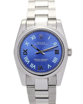 Oyster Perpetual Lady Blue Dial 177200
