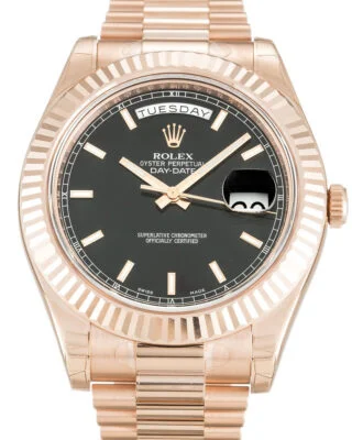 Day-Date II Black Dial 218235-2