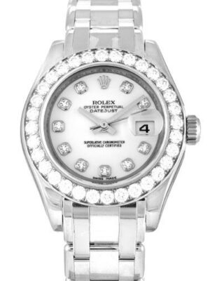 Pearlmaster White Dial 80299