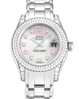 Pearlmaster Mother of Pearl - Pink Dial 80359