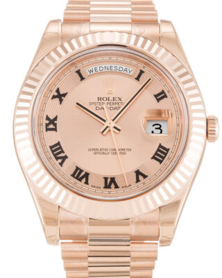 Day-Date II Rose Dial 218235
