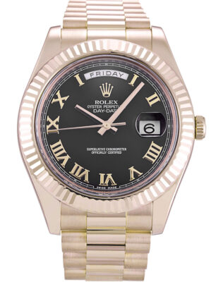 Day-Date II Black Dial 218235