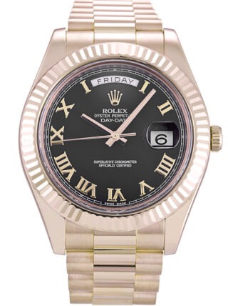 Day-Date II Black Dial 218235