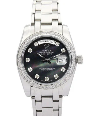 Day-Date Black Dial 118346
