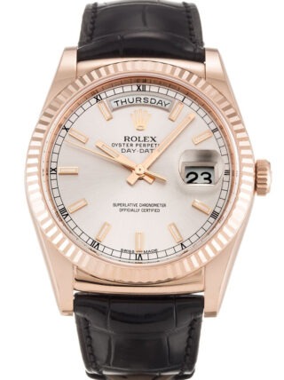 Day-Date Silver Dial 118135