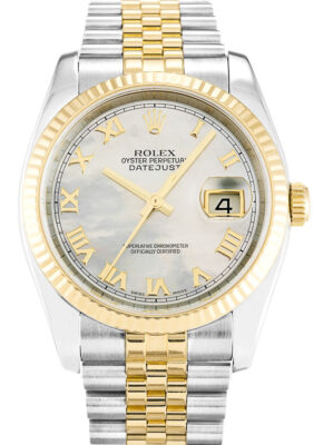 Datejust Mother of Pearl - White Dial 116233