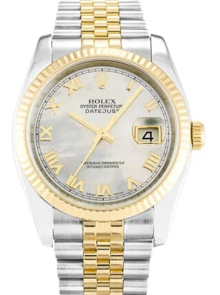 Datejust Mother of Pearl - White Dial 116233