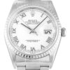 Fake Rolex Datejust 36mm White Dial 16220