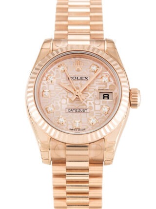 Lady-Datejust Rose Dial 179175
