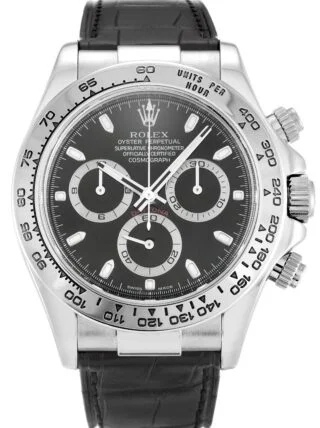Daytona Black Dial 116519