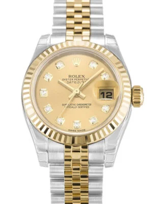 Lady-Datejust Champagne Dial 179173-2