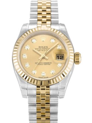 Lady-Datejust Champagne Dial 179173-2